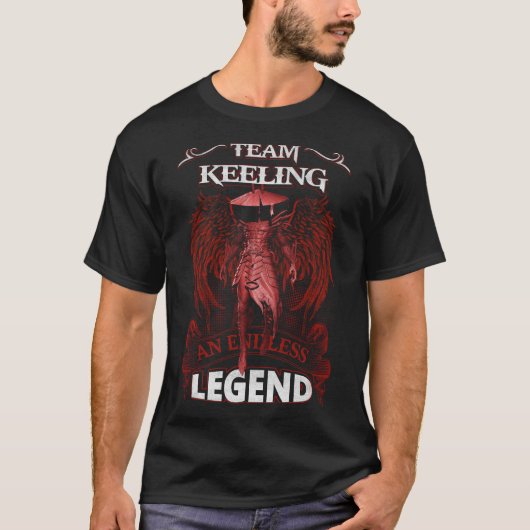 Team KEELING - Ein endloses LEGEND T-Shirt (Vorderseite)