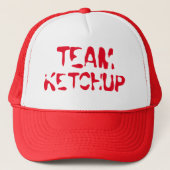 Team-Ketschup Truckerkappe (Vorderseite)