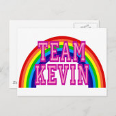 Team Kevin Postkarte (Vorne/Hinten)