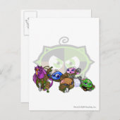 Team Kiko See-Gruppe Postkarte (Vorne/Hinten)