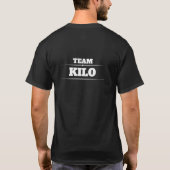 TEAM KILO REVERSED T-Shirt (Rückseite)