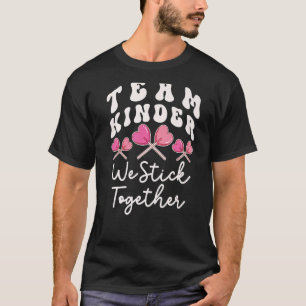 Team Kinder, die wir zusammenkleben Kindergarten h T-Shirt