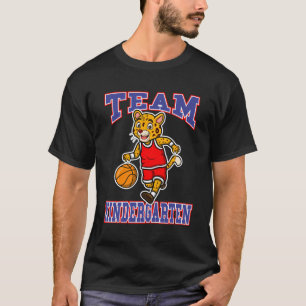 Team Kindergarten Basketball Zurück in die Schule T-Shirt