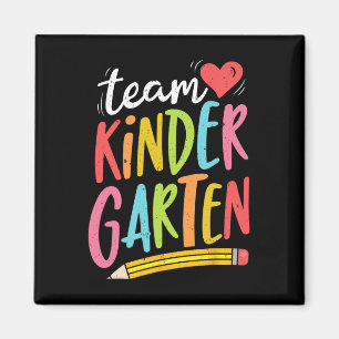 Team Kindergarten Lehrer Schüler Spaß Byck Zur Sch Magnet