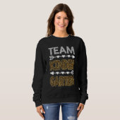 Team Kindergarten Leopard Lehrer Zurück zur Schule Sweatshirt (Vorne ganz)