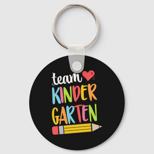 Team Kindergarten Schlüsselanhänger (Vorderseite)