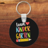 Team Kindergarten Schlüsselanhänger (Vorderseite)