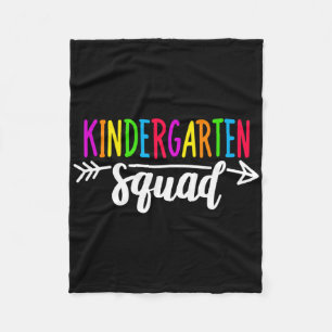 Team Kindergarten-Squad-Shirt Lehrer Zurück zur Sc Fleecedecke
