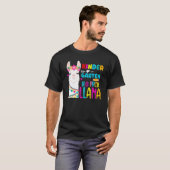 Team Kindergarten Teacher Rainbow No Prob Llama 10 T-Shirt (Vorne ganz)