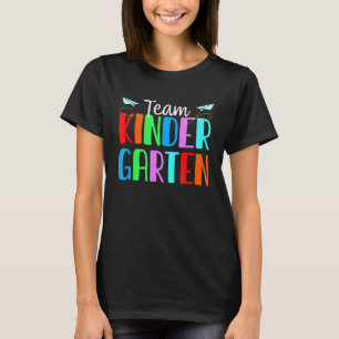 Team-Kindergarten-Teamlehrer zurück zur Schule T-Shirt