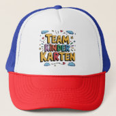 Team Kindergarten Truckerkappe (Vorderseite)
