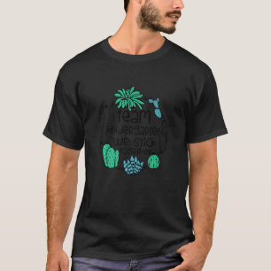 TEAM KINDERGARTEN Wir kleben zusammen Kaktus Lehre T-Shirt