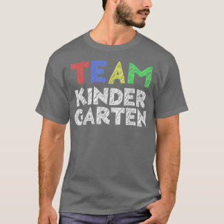 Team Kindergarten Zurück zur Schule T-Shirt
