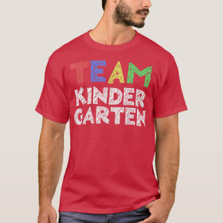 Team Kindergarten zurück zur Schule T-Shirt