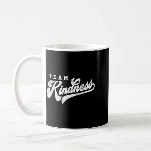 Team Kindness - Anti Mobbing Anti Mobbing Tag Kaffeetasse (Links)
