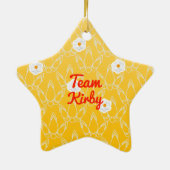 Team Kirby Keramik Ornament (Hinten)