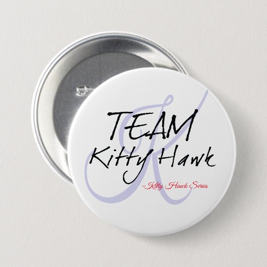 Team-Kitty- Hawkknopf Button (Vorne & Hinten)