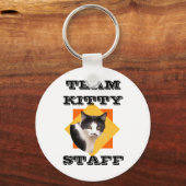 Team Kitty STAFF Schlüsselanhänger (Vorderseite)