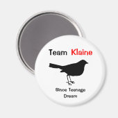 Team Klaine Magnet (Vorderseite/Rückseite)
