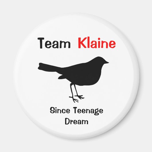 Team Klaine Magnet (Vorne)