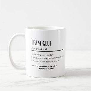 Team-Kleber Definition Personalisierter Name Kolle Kaffeetasse