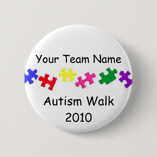 Team-Knopf des Autismus-Weg-2010 Button