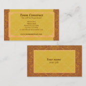 Team-Konstrukt-Visitenkarten Visitenkarte (Vorne/Hinten)