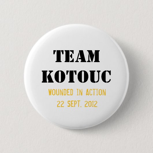 Team Kotouc Knopf Button (Vorderseite)