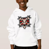 Team Krawk Insel-Logo Hoodie (Vorderseite)