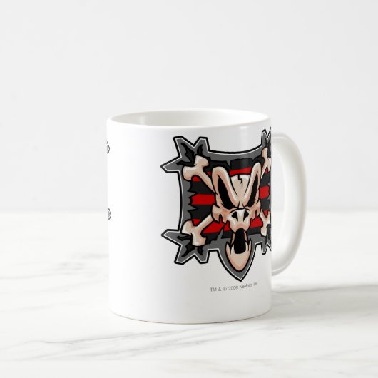 Team Krawk Insel-Logo Kaffeetasse (VorderseiteRechts)