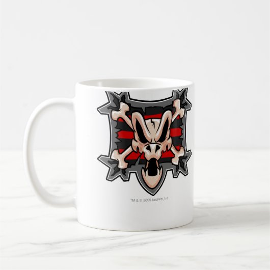 Team Krawk Insel-Logo Kaffeetasse (Links)