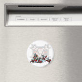 Team Krawk Island Group Magnet (In Situ (Geschirrspüler))