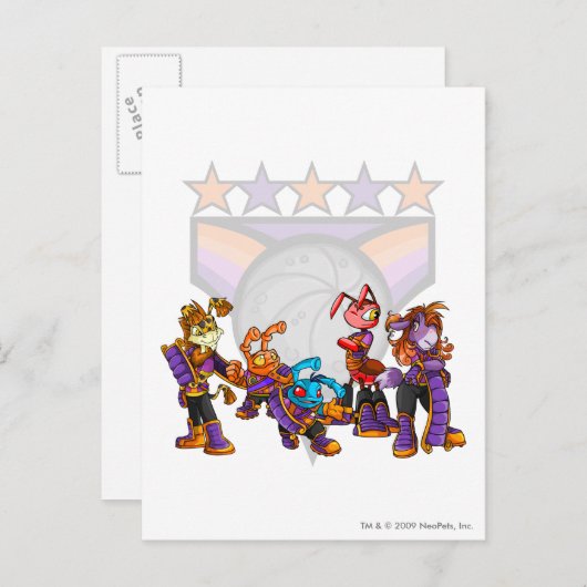 Team Kreludor Group Postkarte (Vorne/Hinten)