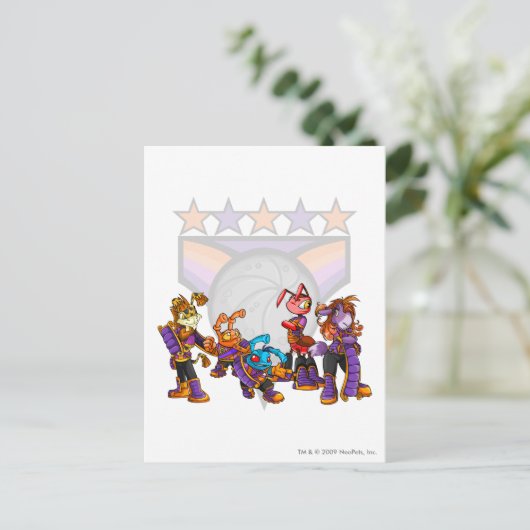 Team Kreludor Group Postkarte (Stehend Vorderseite)