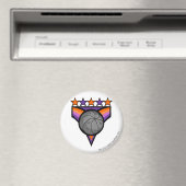 Team Kreludor-Logo Magnet (In Situ (Geschirrspüler))