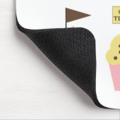Team-Kuchen-Mausunterlage für Kuchenfans Mousepad (Ecke)
