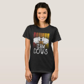 Team Kühe Kühe T-Shirt (Vorne ganz)