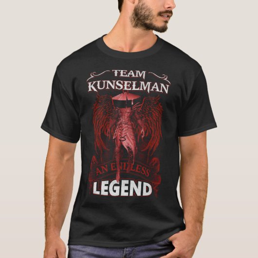 Team KUNSELMAN - Ein endloses LEGEND T-Shirt (Vorderseite)