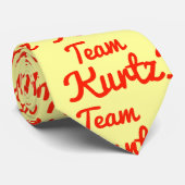 Team Kurtz Krawatte (Gerollt)