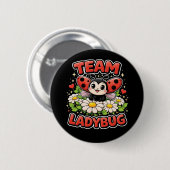 Team Ladybug Button (Vorne & Hinten)