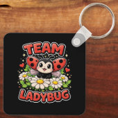 Team Ladybug Schlüsselanhänger (Rückseite)