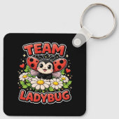 Team Ladybug Schlüsselanhänger (Rückseite)