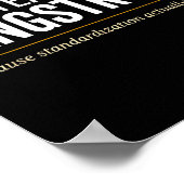 Team Langstroth Bienenstock Typ Imker Identität Poster (Ecke)