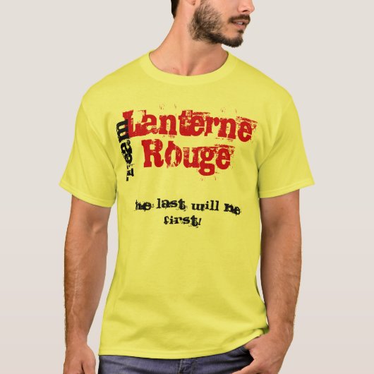 Team Lanterne Rouge T-Shirt (Vorderseite)