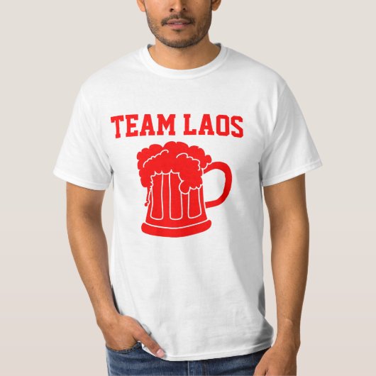 Team Laos T-Shirt (Vorderseite)