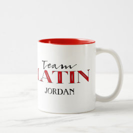 Team Latin Personalisiert Ballroom Dance Zweifarbige Tasse