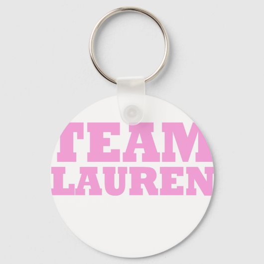 Team Lauren Schlüsselanhänger (Vorderseite)