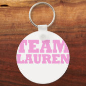 Team Lauren Schlüsselanhänger (Vorderseite)