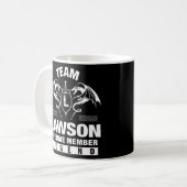 Team Lawson Lifetime Mitglied Kaffeetasse (Vorderseite Links)