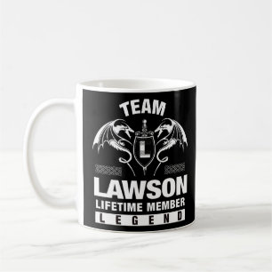 Team Lawson Lifetime Mitglied Kaffeetasse